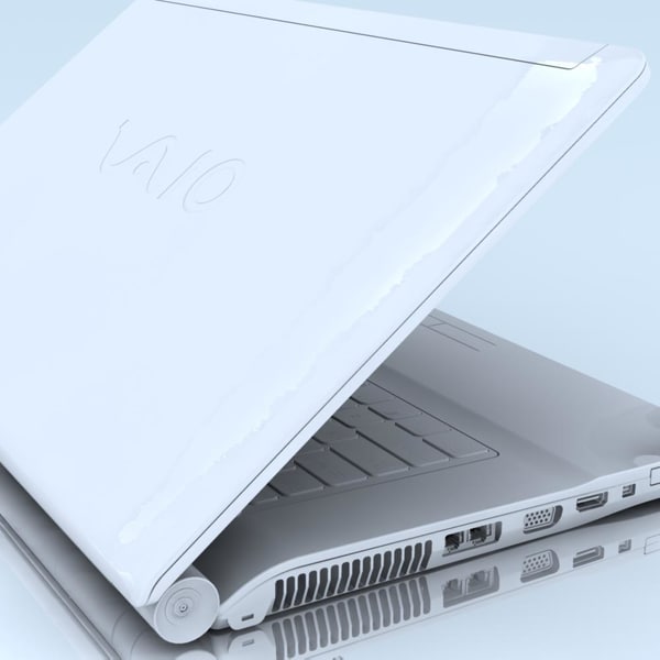 3d lwo notebook sony vgn-fw41mrh laptop - Notebook SONY Vaio VGN-FW41MRH MAX... by 3DLocker